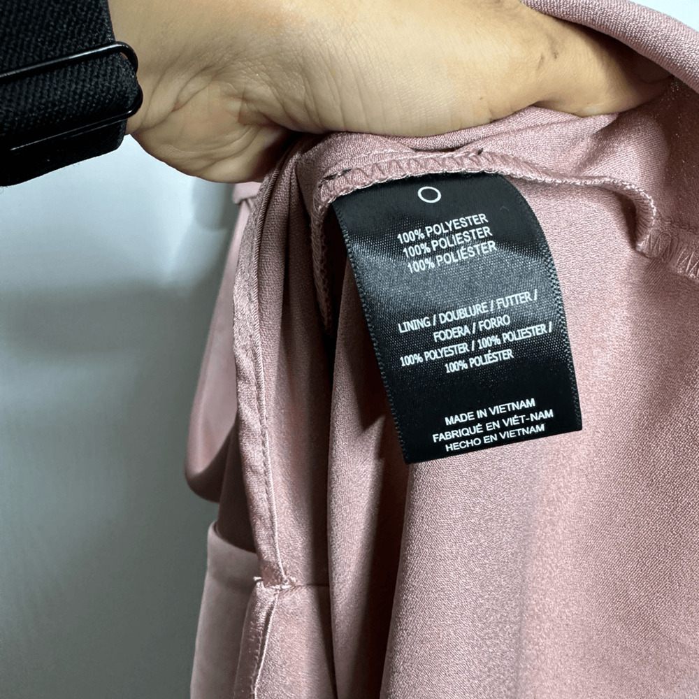 BHLDN ALSTON SATIN DRESS ROSE Pink Midi draped wedding bridesmaid womens 10 NWT - Picture 5 of 8